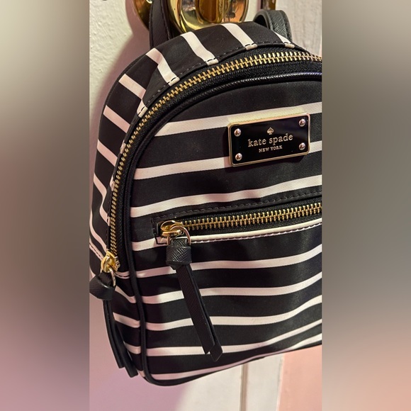 Kate Spade Mini Backpack (like new) - Picture 2 of 4